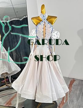 Amazon.co.jp: garuda shop レディース社交ダンス衣装 素敵